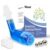 Giyosk Breathing Exercise Device for Lungs, Mucus Removal Flutter, Flutter Valve Mucus Removal Device with A Set of Accessories, Breathing Trainer for Lung Cleanse(Blue)
