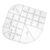 Gjinxi Acrylic Curved Corner Cutter Ruler, Quilt Ruler, Sewing Patchwork Template for DIY, Multifunctional Tool