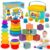 GJOF2YK Montessori Baby Toys for Ages 6–18 Months with Sensory Shape Sorter Matching Game Toy Stacking Ring Soft Building Blocks Developmental Learning Toys for Toddlers 1+ Year Old
