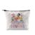 GJTIM Reading Coach Teacher Interventionist Specialist Literacy Gift Phonics Gift Zipper Pouch Makeup Bag (Letters and Sounds Bag)