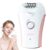 Glabrouse Skin Smooth Glide Epilator for Women,Facial Epilator for Women,Cordless Face Hair Remover with Light,Hair Rmoval for Face Bikini Legs, Body Removal Device