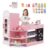 GLACER Grocery Store Pretend Play, Wooden Kids Grocery Store Playset w/15 PCS Accessories, Cash Register, POS & Vending Machine, Chalkboard, Play Store for Toddler 3-8, Gift for Boys & Girls(Pink)