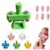 Glass Bead Nail Magnetic Tool,360° Rotating Gyro-Style Dual Magnet Spinner，Green