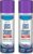 Glass Cleaner Lavender Scent 19 oz Aerosol Spray – Streakless Shine Window & Mirror Cleaner, Foaming Glass Cleaning Spray Removes Fingerprints, Smudges & Dirt for Crystal Clear Results (Pack of 2)