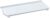 Glass Desktop Computer Pad, 18″ x 6″, Whiteboard, Dry Erase Surface, White Surface (GDP186), 1 Set
