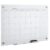 Glass Dry Erase Wall Calendar, 35 x 23 Inch Frameless Monthly Planner