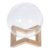 Glass Plant Terrarium with Wood Stand for Hydroponic Plants