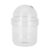 Glass Terrarium Jar with Vent Hole, 14.50×8.80×8.80cm