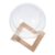 Glass Terrarium Vase with Wooden Base for Plants Decor