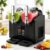 GLBMXDD Freeze Drink & Slushie Machine, 430W, 2x2L,7 Preset Programs Black