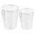GLEAVI 2pcs Stainless Steel Utensil Basket for Dishwasher and Spoons Silver