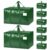 GlenLan 8 Pack Heavy Duty Waterproof Moving Bags, Foldable Totes