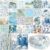 Glenmal 144 Pack Nautical Decoupage Paper Napkins, 12 Styles Assorted Decorative Cocktail Napkins for DIY Rafting Holiday Birthday Party Wedding Baby Shower, Each Unfolded 13 Inch