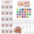GliCraft Back to School Classroom Management Tools Mini Reward Bucket Filler Activities with 15 Cups Pockets 500 Pom Poms Positive Behavior Reward for Teacher Preschool Classroom Must Haves