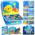 glintey Busy Board Montessori Toys for Toddlers 1-3 Busy Book Sensory Toys for Girls Boys,Airplane Travel Activity Book Toy for 1 2 3 Year Old Birthday Gift,Fine Educational Preschool Learning Toy