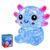 Glitter Axolotl Squishy Toy, Squishy Toys, Slow Rising Squishy (Blue)
