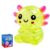 Glitter Axolotl Squishy Toy, Squishy Toys, Slow Rising Squishy (Yellow)