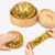 Glitter Bao Bun Squishy Toy, Soft Stress Ball for Desk Decor & Gifting