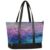 Glitter Canvas Laptop Tote Bag for Women, 15.6 Inch Work Bag