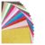 Glitter Cardstock 40 Sheets 20 Colors A5 250GSM No-Shed Shimmer Paper for Crafts