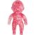 Glitter Doll Squishies Stress Ball, Squishy Babies Sensory Fidget for Stress Relief, Soft Cute Squeeze, Portable Desk Decor & Relaxing Gift for Adults (Pink)