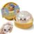 Glitter Dumpling Squishy Squeeze Toy , Squishy Toys Set with Steamer, Soft Slow Rebound Stress & Anxiety Relief Sensory Fidget Ball for Kids Adults,Party Favors