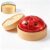 Glitter Dumpling Squishy Squeeze Toy with Steamer, Soft Slow Rebound Stress & Anxiety Relief Sensory Fidget Ball for Kids Adults (Red)