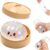 Glitter Dumpling Squishy Toys with Steamer, Soft Slow Rebound Squeeze Stress Ball for Anxiety Relief & Sensory Fidget, Cute Desk Decor for Home Office Party Favors，White