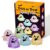 Glitter Ghost Fidget Squeeze Ball, TPR Slow Rebound Sensory Stressful Toy