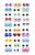 Glitter Googly Eyes Adhesive Sticker Kids Crafts – 30 Sets