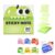 Glitter Sticky Notes Transparent PET Film Pull Out Dispenser for Planner