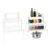 GLOBLELAND 6 Pcs 3 Sizes Clear Acrylic Cabinet Storage Risers Stackable Shelf Organizer Set Display Stand Acrylic Storage Risers for Kitchen Pantry Bathroom Vanity Office Desk