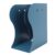 GLOGLOW Expandable Foldable Bookend with Pen Cup, 7.5-20 Inch Iron Desk Book Holder, ScratchProof Rounded Edges, Office School Home Shelf Organizer for Heavy Books Albums (Navy)