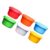 GLOGLOW Kids Modeling Clay Set, Food Grade Reusable Play Dough 6 12 24 Colors with Carrying Case, Soft Non Sticky Air Dry DIY Art Craft for Toddlers Preschool Classroom Home (6 Colors)