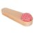GLOGLOW Tailors Clapper Pin Cushion Design with Smoothing Beech Wood for Clothing Ironing Sewing, Round Corner Hardwood Seam Presser for Quilters