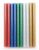 GLOREX 6 1837 146 Hot Glue Sticks, 0.75 x 10 cm, 10 x Glue Sticks for Hot Glue Gun, Glitter