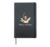 Glory awaits! Sloth with Sword on Flying Goose! Hardcover Journal, Black