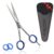 GLORY Professional Hair Cutting Scissors 6.5 Inches, Premium Stainless Steel Barber Scissors & Hair Shears, Razor Edge Salon Haircut Scissors for Men, Women & Kids, Ergonomic Design with Sharp Blades