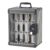 Glosen 24 Slots Cell Phone Storage Locker for Classroom, Portable Phone Locker with Key Lock & Handle, Wall Mounted Phone Lock Box for Office & School, Fits Most SmartphonesBlack