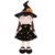Gloveleya Halloween Soft Plush Toy, Baby Girl Gifts, Witch Doll, Black Dress, 16 Inch