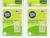Glue Dots, Removable Dots, Double-Sided, 1/2″, .5 Inch, 60 Dots, DIY Craft Glue Tape, Sticky Adhesive Glue Points, Liquid Glue Alternative, Clear (Pack of 2)