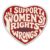 GNAART I Support Women’s Rights and Wrongs Stickers Funny Rights Feminist