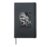 Goat Headless horseman and UFO Halloween Hardcover Journal, Black