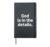 God is in the details. Hardcover Journal, Black