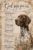 God Says You are Unique Lovely Brown and White Dog Portrait Wooden Jigsaw Puzzle 1000 Pieces for Adults Rustic Wood Background with Floral Wreath Gift for Dog Lovers Home Decor