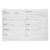 Gogogmee Self Adhesive White Board Paper Weekly Planner for Wall and Refrigerator, PVC Dry Erase Board with Flexible Scheduling and Damage-Free Application, for Home and Classroom Use