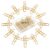 Gold Cross Paper Clips,Bible Study Bookmarks