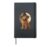 Goldendoodle Labradoodle Halloween Doodle Dog Moon Spooky Hardcover Journal, Black