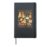 Golden Retriever Beach Book Lover Cozy Reading Dog Men Women Hardcover Journal, Black