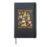 Golden Retriever Book Lover Cozy Beach Reading Dog Men Women Hardcover Journal, Black